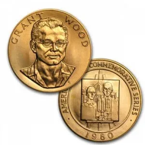 1-oz-portrait-of-grant-wood-american-Arts-commemorative-Series-Gold-Coin