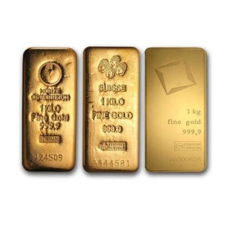 1 kilo gold bar random brand