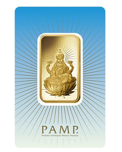 1 oz pamp suisse -Lakshmi Gold Bar