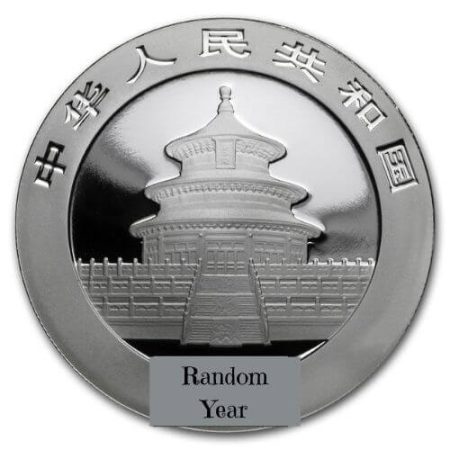 1 oz Chinese panda silver coin