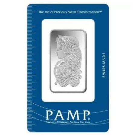 1 oz PAMP Suisse Lady Fortuna Silver Bar