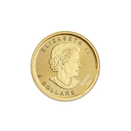 Canadian 1/10 oz gold maple leaf coin