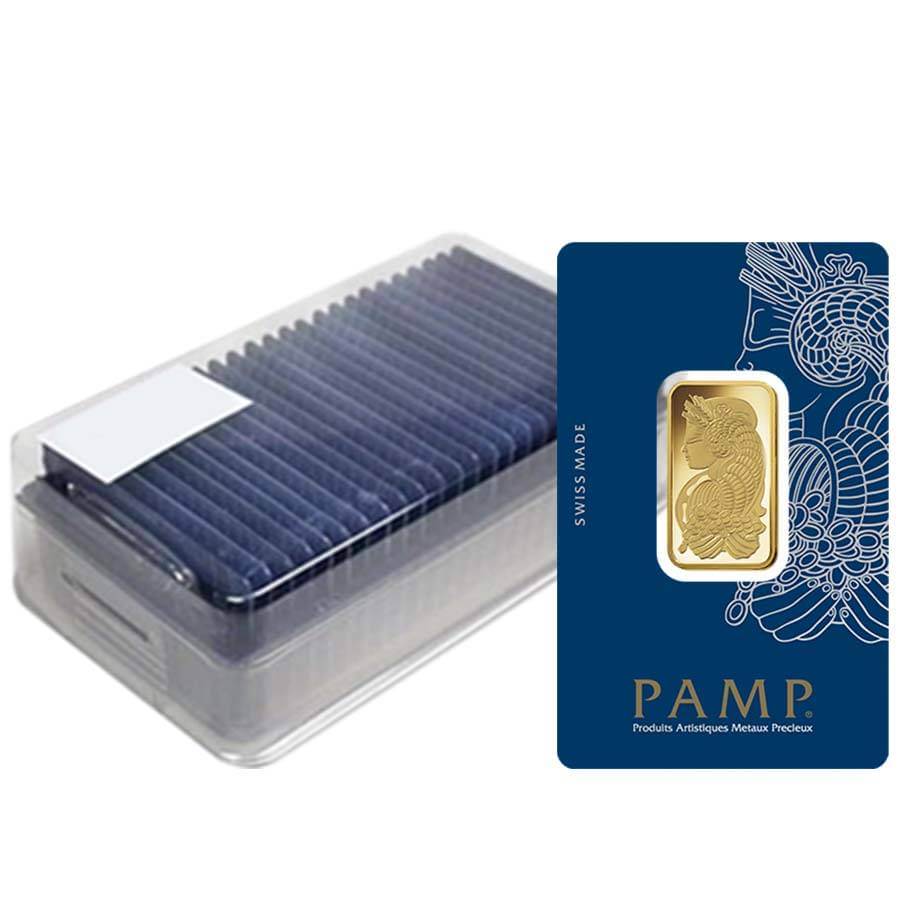 20 Gram PAMP Suisse Lady Fortuna Gold Bar (In Assay) - 1