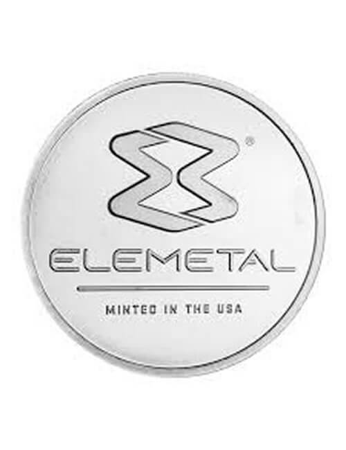 1 Oz Elemetal Silver Round