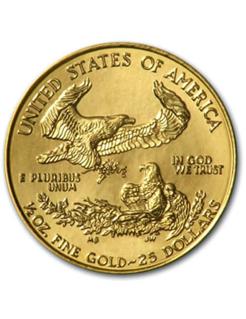 1/2 Oz Gold Coin - American Eagle