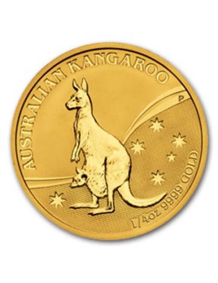 1/4 Oz Gold Coin - Australian Kangaroo