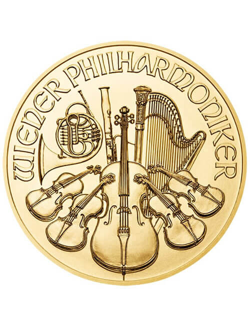 1 Oz Gold Coin - Austrian Philharmonic