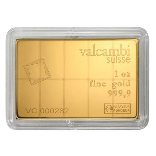 10 x 1/10 oz Valcambi Gold CombiBar (In Assay)