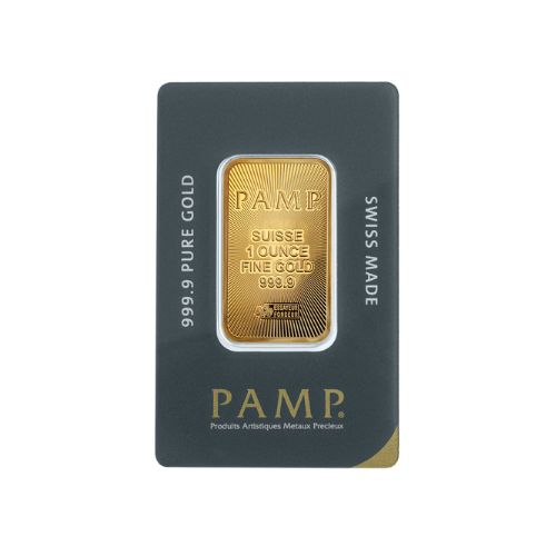 PAMP Suisse 999.9 Pure 1oz Gold Bar