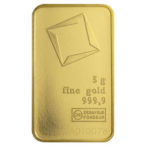 5 Gram Valcambi Gold Bar (In Assay) - 1