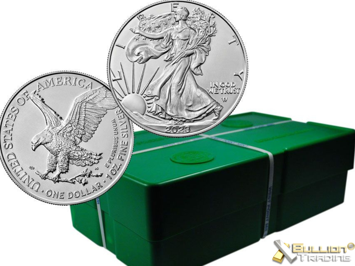 Monster Box of American Eagle Silver Coins