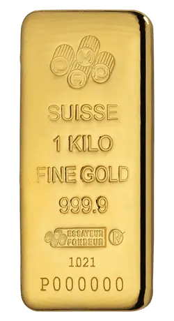 1 kilo PAMP gold bar