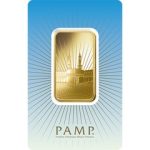 1 oz Pamp Suisse  Gold Ka Bah Mecca Bar (New w/ Assay)