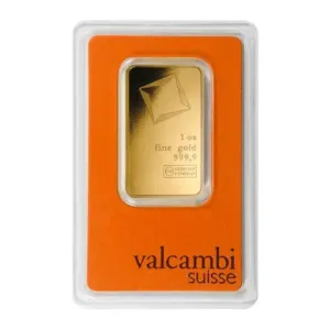 1 oz Valcambi Gold Bar(In Assay)
