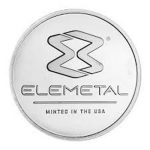 1 Oz Elemetal Silver Round