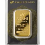 1 oz Asahi Gold Bar .9999 Fine (In Assay)