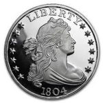 1 Oz Silver Round – 1804 Liberty