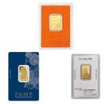 10 Gram Random Brand Gold Bar