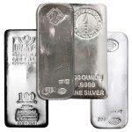 100 Oz Silver Bar – Random Design