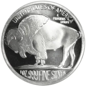 1 oz Silver Buffalo Rounds Random Mints