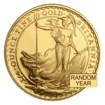 1/4 oz British Gold Britannia Coin (Random Year)