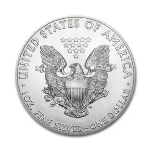 1 oz American Silver Eagle Coin (Random Year) BU