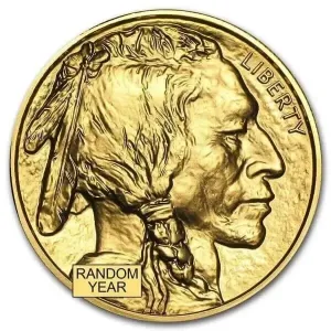 1 Oz Gold American Buffalo Coin (Random Year)