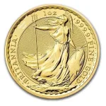 1 oz British Britannia Gold Coin(Random Year)