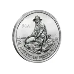 1 Oz Engelhard Prospector Silver Round (Random Year)