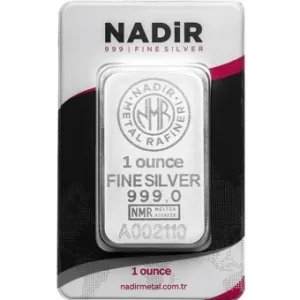 1 oz Nadir .999 Silver Bar