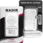 1 oz Nadir .999 Silver Bar