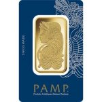 1 oz PAMP Suisse Gold Bar – Lady Fortuna (Veriscan)
