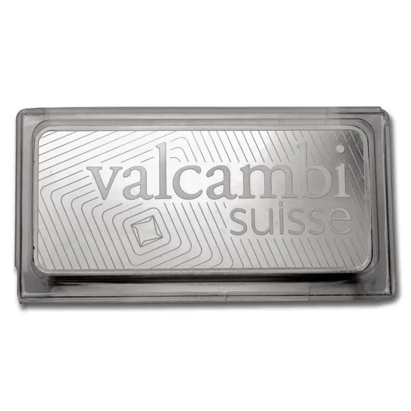 500 gram Platinum Bar - Valcambi (Minted) - Image 3