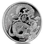 2024 Silver 1 oz Asahi Lunar Dragon Round