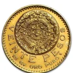 20 Pesos Gold Coin – Mexican Peso