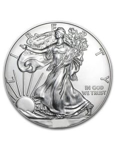 1 oz American Silver Eagle Coin (Random Year) BU
