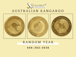 1 oz Australian Gold Nugget ( Kangaroo ) - Random Year