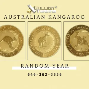 1 oz Australian Gold Nugget ( Kangaroo ) - Random Year