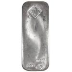Johnson Matthey 100 Oz Silver Bar