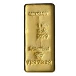 1 Kilo Metalor Gold Bar .9999 Fine(New)