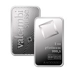 1 oz Platinum Bar – Valcambi (In Assay)