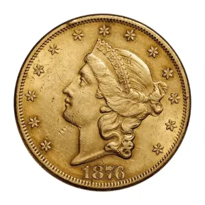 Pre-33 $20 Liberty Gold Double Eagle Coin (AU)