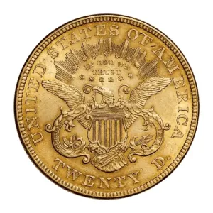 Pre-33 $20 Liberty Gold Double Eagle Coin (AU)