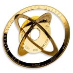 2015 1 oz Cook Islands Gold Armillary Coin $100 Valcambi