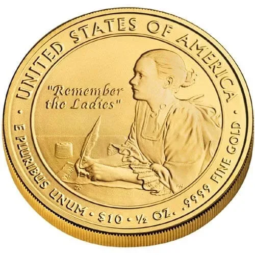 1/2 Oz 1st Spouse Gold Coin- Random Coins - Image 2