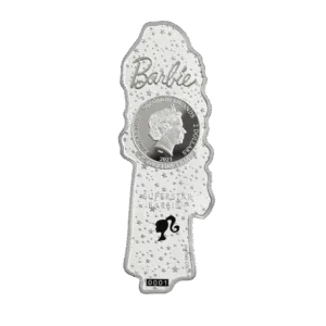 1 oz I Love Barbie Superstar Barbie™ Silver Coin 1 oz I Love Barbie Superstar Barbie™ Silver Coin