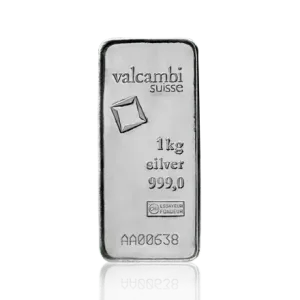 1 Kilo Silver Bar - Random Brand No Assay