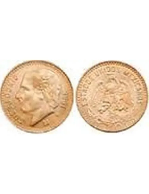 Mexican 5.00 Pesos Gold Coin - Image 2