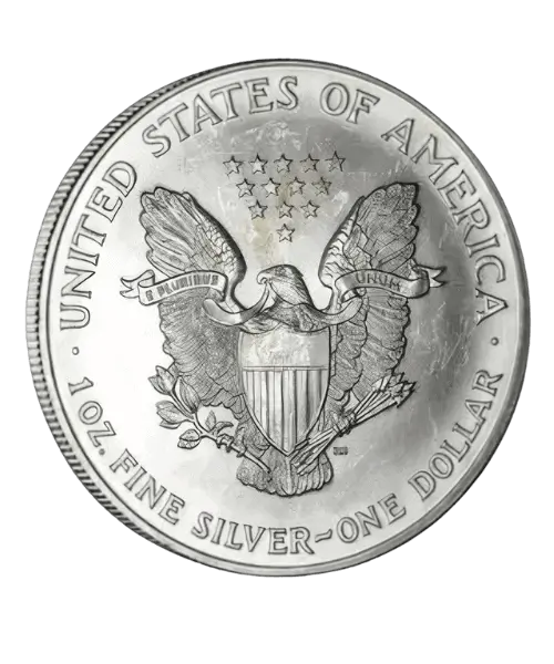 1 oz Silver American Eagle $1 Colorized Coin (Random Year) - Image 2