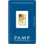 2.5 Grams PAMP Gold Rosa Bar